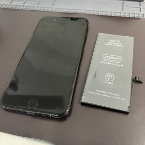 iPhone7plus バッテリー交換