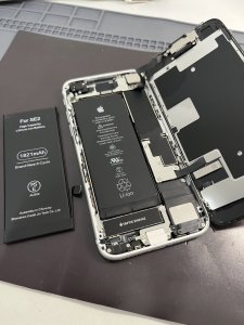iPhoneSE2 バッテリー交換