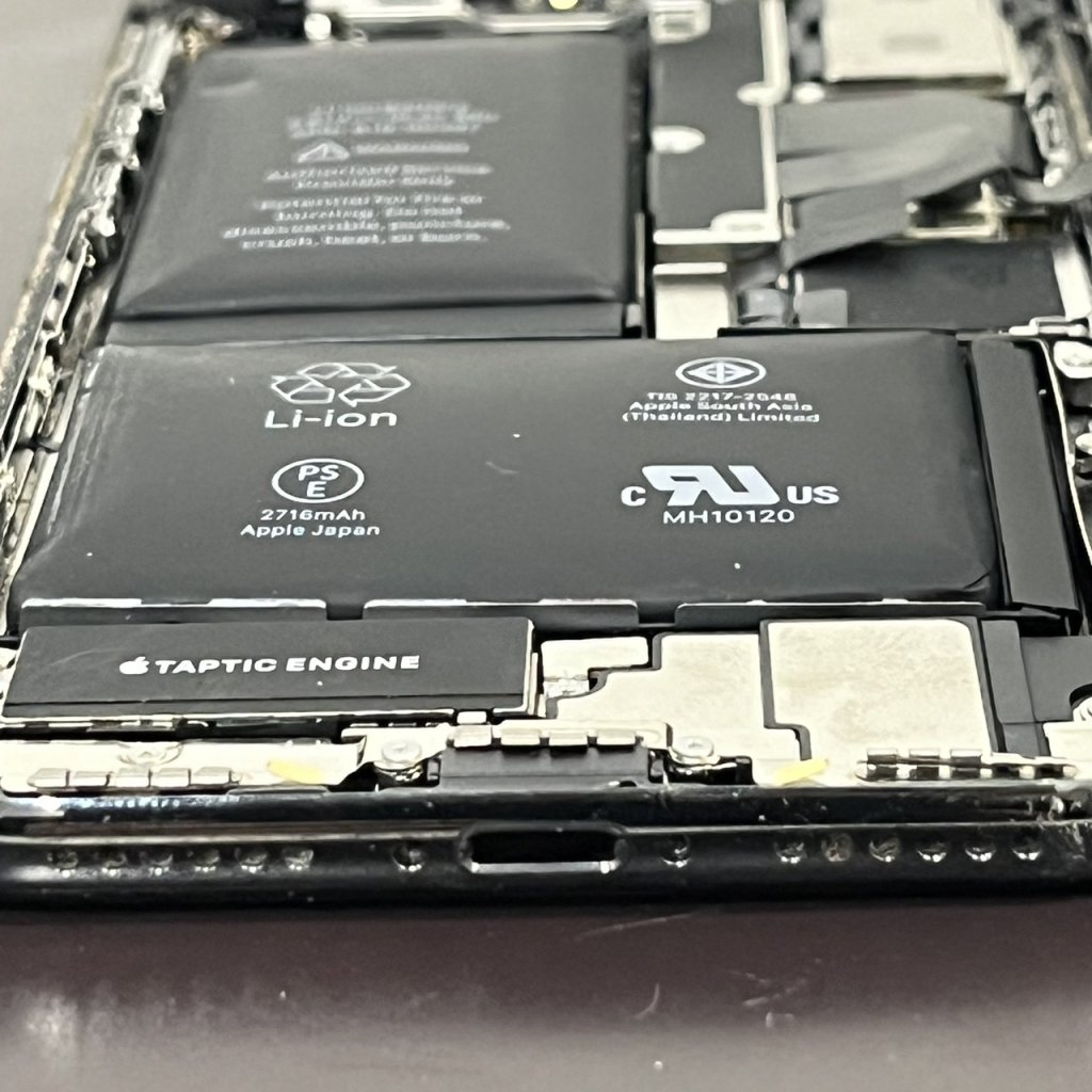 iPhoneX 液晶交換 バッテリー交換