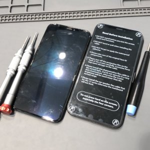 iPhoneX フロントパネル 交換修理 即日