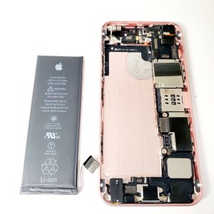 iPhoneSE バッテリー交換