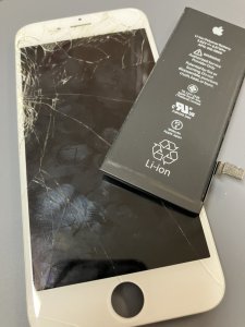 iPhone6 バッテリー 液晶 セット交換