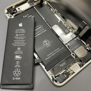 iPhone7 バッテリー交換