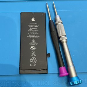iPhoneSE バッテリー交換