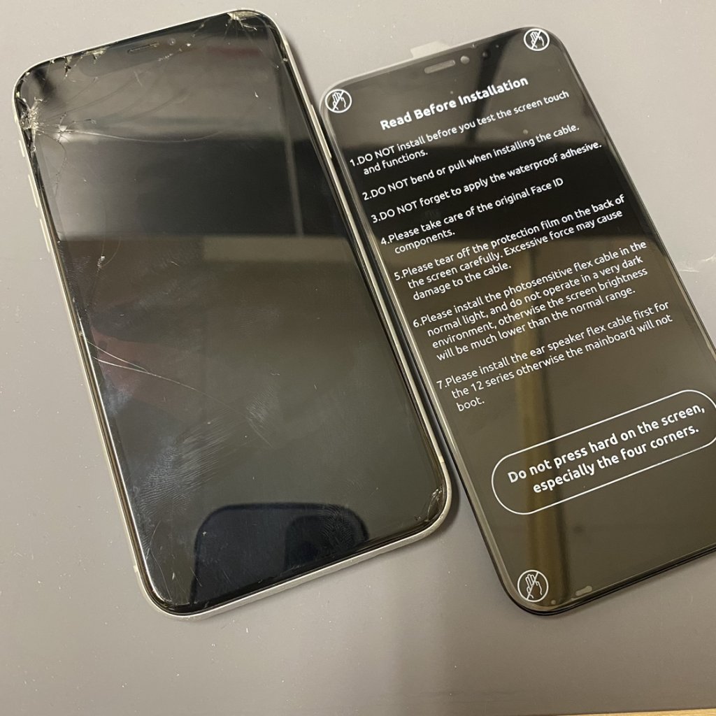 iPhoneXR 液晶交換