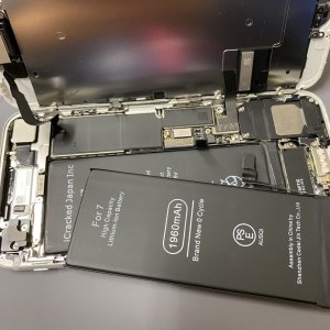 iPhone7 バッテリー交換
