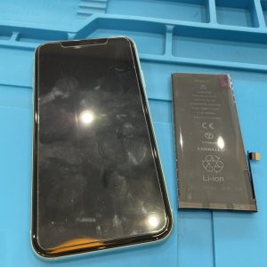 iPhone11 バッテリー交換