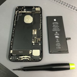 iPhone7 バッテリー交換