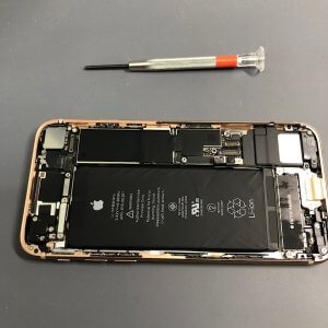 iPhone8 バッテリー交換
