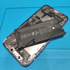 iPhone8 バッテリー交換