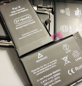 iPhoneX バッテリー交換