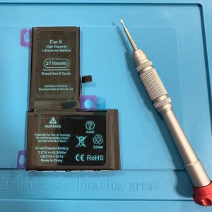 iPhoneX バッテリー交換