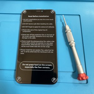 iPhoneXS パネル交換