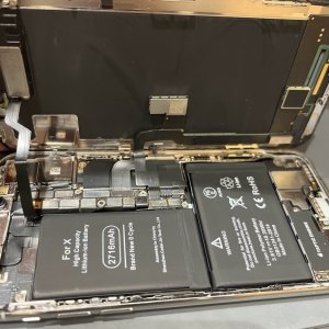 iPhoneX バッテリー交換