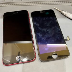 iPhoneSE2 パネル交換