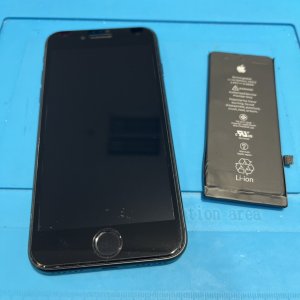 iPhoneSE2 バッテリー交換修理