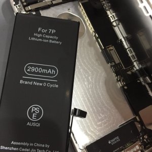 iPhone7プラス バッテリー交換
