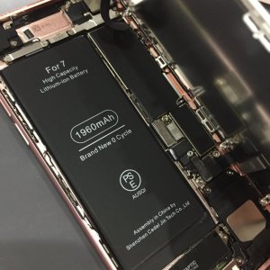 iPhone7 バッテリー交換