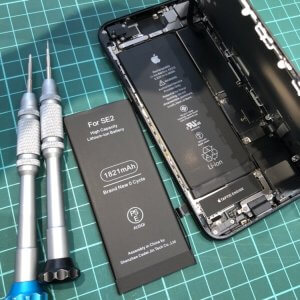 iPhoneSE2 バッテリー交換