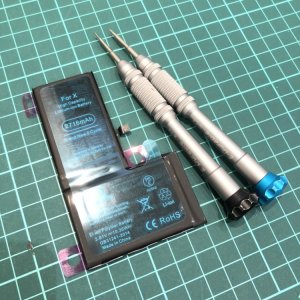 iPhoneX バッテリー交換