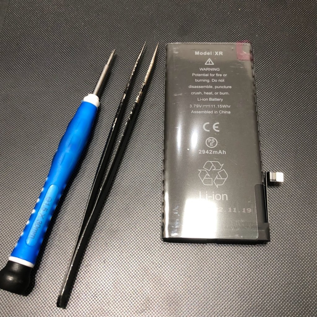 iPhoneXR バッテリー交換