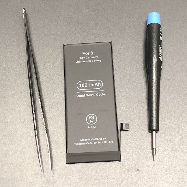iPhone8 バッテリー交換