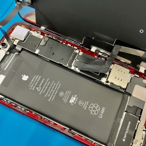 iPhoneXR 水没修理