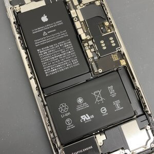 iPhoneXSmax バッテリー交換