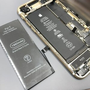 iPhone7 バッテリー交換
