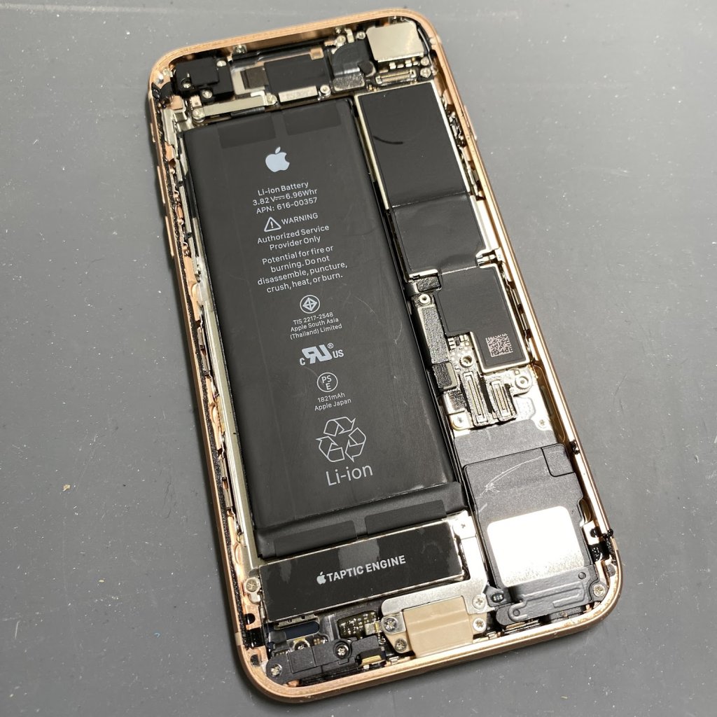 iPhone8 バッテリー交換