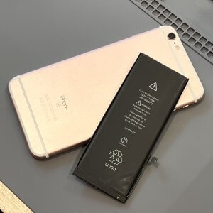 iPhone6SPlus バッテリー交換