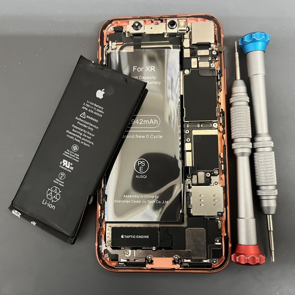 iPhoneXR バッテリー交換