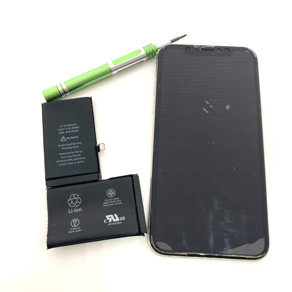 iPhoneX バッテリー交換