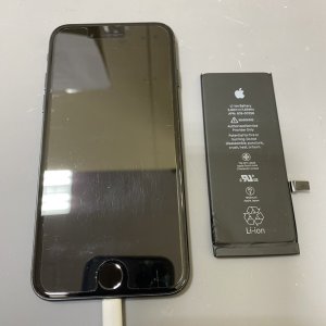 iPhone6　バッテリー交換