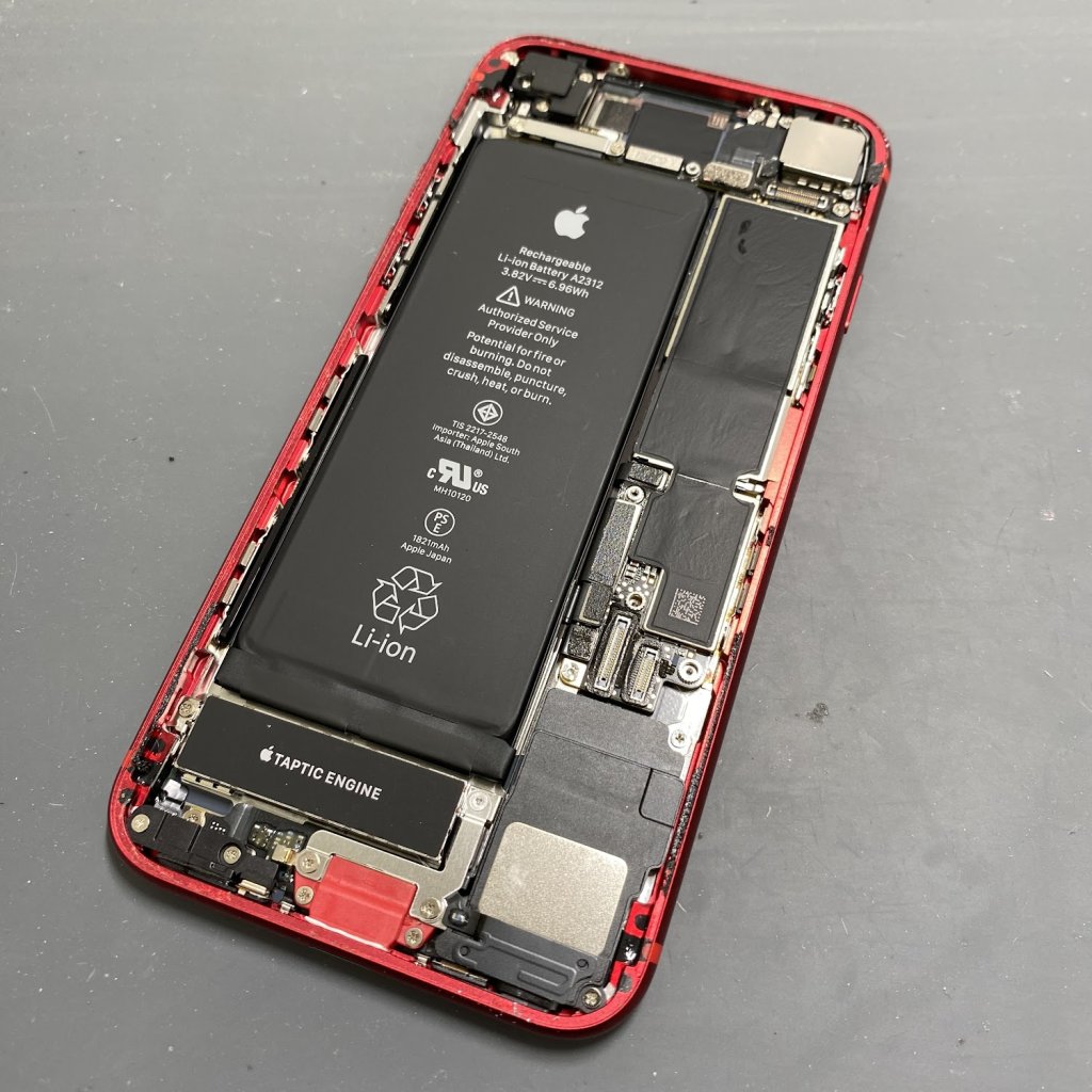 iPhoneSE2 バッテリー交換