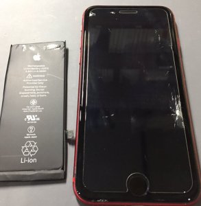 iPhone SE2 バッテリー交換