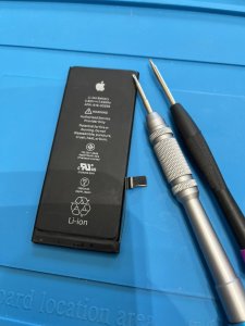 iPhone7 バッテリー交換