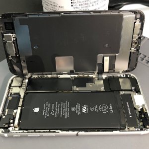 iPhoneSE2 最大容量低下 バッテリー交換