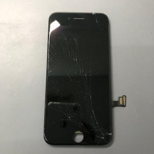 iPhone8 落下画面破損 液晶交換