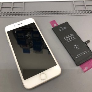 iPhone7 充電容量劣化　バッテリー交換