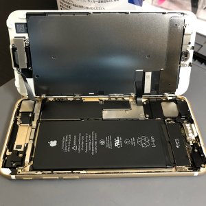 iPhone7 充電容量低下 バッテリー交換