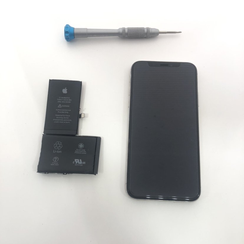 iPhoneX バッテリー交換