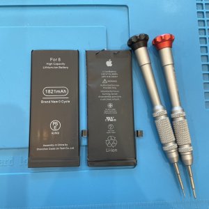 iPhone8 バッテリー交換