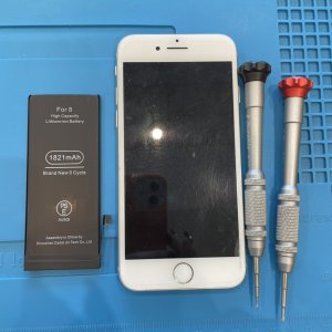 iPhone7 バッテリー交換