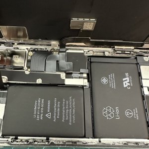 iPhoneX　バッテリー交換