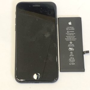 iPhone7 バッテリー交換