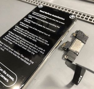 iPhoneX　近接センサー交換