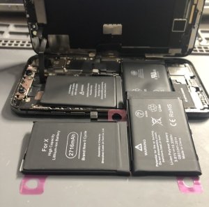 iPhoneX バッテリー交換