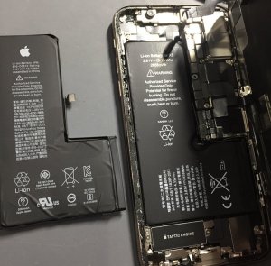 iPhoneXS バッテリー交換