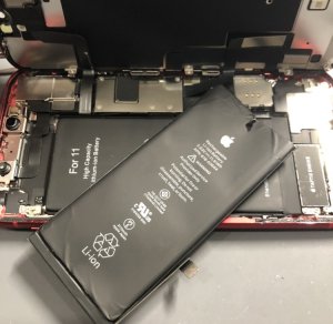 iPhone11 バッテリー交換